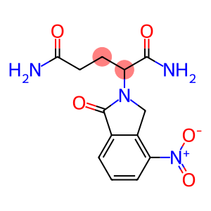 2-(4-nitro-1-oxoisoindolin-2-yl)pentanediamide