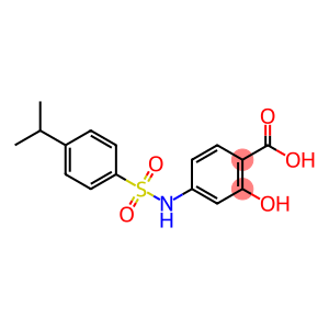 2-hydroxy-4-{[(4-isopropylphenyl)sulfonyl]amino}benzoic acid