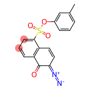 6-Diazo-5,6-dihydro-5-oxo-1-naphthalenesulfonic acid 3-methylphenyl ester