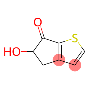 6H-Cyclopenta[b]thiophen-6-one,4,5-dihydro-5-hydroxy-(9CI)