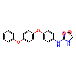1H-Imidazol-2-amine, 4,5-dihydro-N-[4-(4-phenoxyphenoxy)phenyl]-