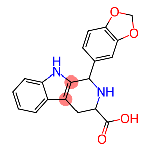 1H-Pyrido[3,4-b]indole-3-carboxylic acid, 1-(1,3-benzodioxol-5-yl)-2,3,4,9-tetrahydro-