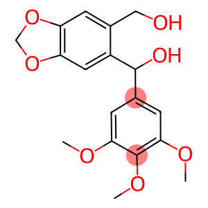 [6-(hydroxymethyl)-1,3-benzodioxol-5-yl](3,4,5-trimethoxyphenyl)methanol