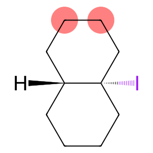 Naphthalene, decahydro-4a-iodo-, trans-