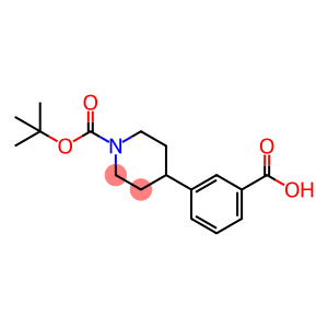 1-Boc-4-(3-羧基-苯基)-哌啶