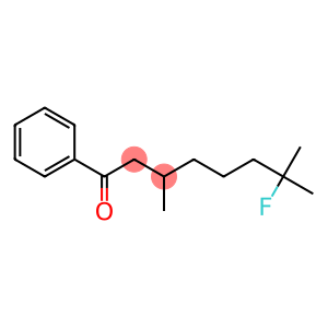 1-Octanone, 7-fluoro-3,7-dimethyl-1-phenyl-