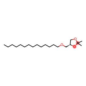 1,3-Dioxolane, 2,2-dimethyl-4-[(tetradecyloxy)methyl]-, (S)- (9CI)
