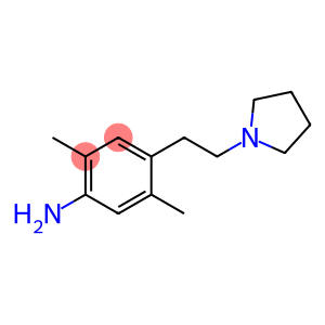 Benzenamine, 2,5-dimethyl-4-[2-(1-pyrrolidinyl)ethyl]- (9CI)