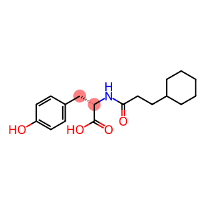 N(beta)-cyclohexylpropionyltyrosine