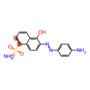 Ammonium 6-[(4-aminophenyl)azo]-5-hydroxynaphthalene-1-sulfonate