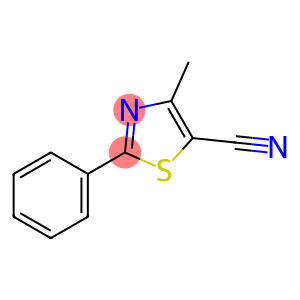 4-METHYL-2-PHENYL-1,3-THIAZOLE-5-CARBONITRILE