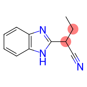 2-Benzimidazoleacetonitrile,alpha-ethyl-(6CI,7CI,8CI)