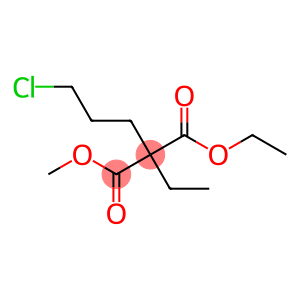 Ethyl-methyl-2-[ethyl-(3-chloro-propyl)]-malonate