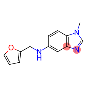 1H-Benzimidazol-5-amine, N-(2-furanylmethyl)-1-methyl-