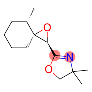 Oxazole, 4,5-dihydro-4,4-dimethyl-2-[(2R,3R,4S)-4-methyl-1-oxaspiro[2.5]oct-2-yl]-, rel-