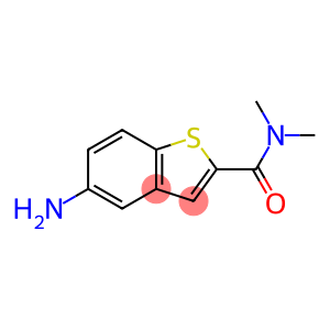 5-amino-N,N-dimethyl-benzothiophene-2-carboxamide