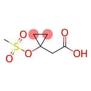 2-(1-(Methylsulfonyloxy)cyclopropyl)acetic acid