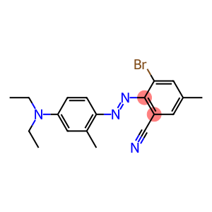 3-bromo-2-[[4-(diethylamino)-2-methylphenyl]azo]-5-methyl-Benzonitrile