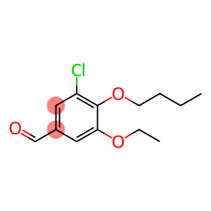 4-Butoxy-3-chloro-5-ethoxybenzaldehyde