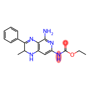 (2S)-(5-amino-1,2-dihydro-2-methyl-3-phenylpyrido(3,4-b)pyrazin-7-yl)-carbamic acid, ethyl ester