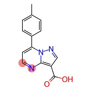 Pyrazolo[1,5-a]pyrimidine-3-carboxylic acid, 7-(4-methylphenyl)-