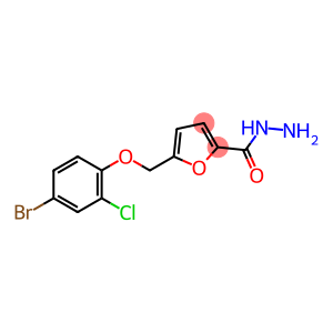 5-[(4-bromo-2-chlorophenoxy)methyl]-2-furohydrazide
