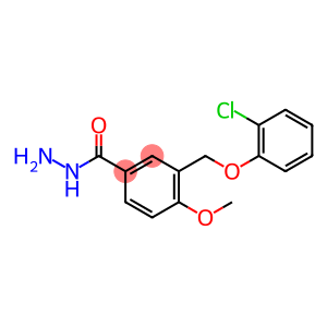 3-[(2-chlorophenoxy)methyl]-4-methoxybenzohydrazide