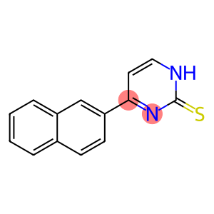 4-(2-萘基)-3H-嘧啶-2-硫酮