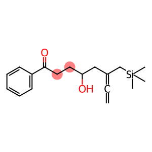 6,7-Octadien-1-one, 4-hydroxy-1-phenyl-6-[(trimethylsilyl)methyl]-