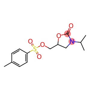 3-(1-methylethyl)-5-[[[(4-methylphenyl)sulphonyl]oxy]methyl]oxazolidin-2-one