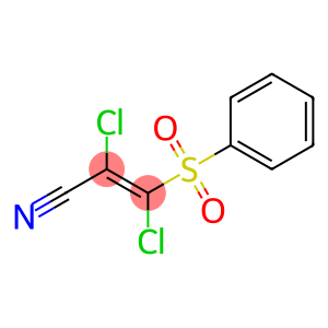 2,3-Dichloro-3-(phenylsulfonyl)acrylonitrile