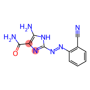 1H-Imidazole-4-carboxamide,5-amino-2-[2-(2-cyanophenyl)diazenyl]-