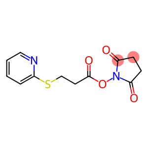 2,5-Pyrrolidinedione, 1-(1-oxo-3-(2-pyridinylthio)propoxy)-