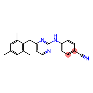 Benzonitrile, 4-[[4-[(2,4,6-trimethylphenyl)methyl]-2-pyrimidinyl]amino]-