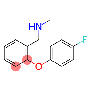 (2-(4-fluorophenoxy)phenyl)-N-methylmethanamine