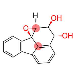 (1aR*,9-alpha,10-beta,10a-alpha)-10,10a-Dihydro-9H-fluorantheno(1,10b- beta)oxirene-9,10-diol