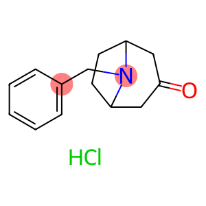 8-Benzyl-8-azabicyclo[3.2.1]octan-3-one hydrochloride