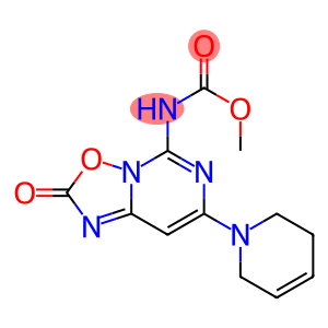 methyl N-[4-(3,6-dihydro-2H-pyridin-1-yl)-8-oxo-9-oxa-1,3,7-triazabicy clo[4.3.0]nona-2,4,6-trien-2-yl]carbamate