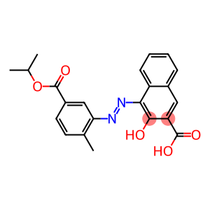 3-hydroxy-4-[[2-methyl-5-[(1-methylethoxy)carbonyl]phenyl]azo]-2-naphthoic acid