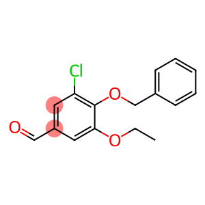 Benzaldehyde, 3-chloro-5-ethoxy-4-(phenylmethoxy)-