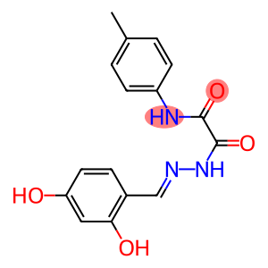 1-{N'-[(1E)-(2,4-dihydroxyphenyl)methylidene]hydrazinecarbonyl}-N-(4-methylphenyl)formamide