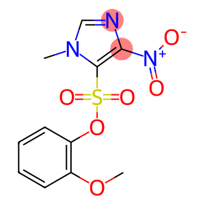 1H-Imidazole-5-sulfonic acid, 1-methyl-4-nitro-, 2-methoxyphenyl ester