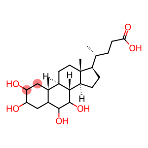 2,3,6,7-tetrahydroxycholanoic acid