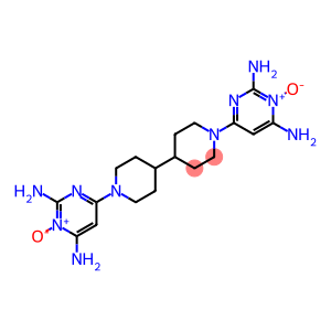 2,4-Pyrimidinediamine, 6,6'-[4,4'-bipiperidine]-1,1'-diylbis-, 3,3'-dioxide (9CI)