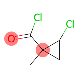 Cyclopropanecarbonyl chloride, 2-chloro-1-methyl- (9CI)