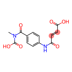 3-[[4-(carboxymethylcarbamoyl)phenyl]carbamoyl]prop-2-enoic acid