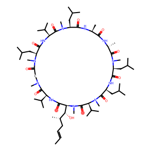 Cyclo[L-Ala-D-Ala-N-methyl-L-Leu-L-Leu-N-methyl-L-Val-N-methyl-α-[(1R,2S,4E)-1-hydroxy-2-methyl-4-hexenyl]-L-Gly-L-Val-N-methyl-Gly-N-methyl-L-Leu-L-Val-N-methyl-L-Leu-]