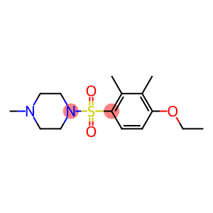 2,3-dimethyl-4-[(4-methyl-1-piperazinyl)sulfonyl]phenyl ethyl ether