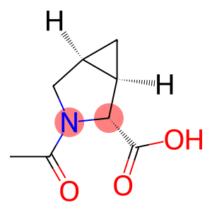 3-Azabicyclo[3.1.0]hexane-2-carboxylic acid, 3-acetyl-, (1alpha,2alpha,5alpha)- (9CI)