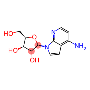 (2R,3R,4R,5R)-2-(5-amino-2,9-diazabicyclo[4.3.0]nona-1,3,5,7-tetraen-9 -yl)-5-(hydroxymethyl)oxolane-3,4-diol